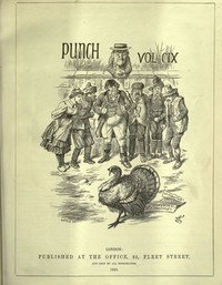 Book cover of "Punch, or the London Charivari, Vol. 109, October 12, 1895"