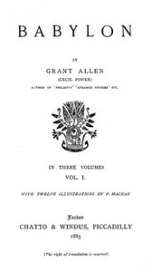 Book cover of "Babylon, Volume 1"