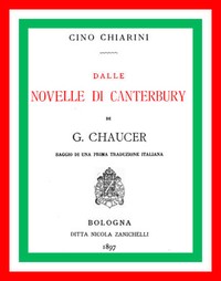 Book cover of "Dalle Novelle di Canterbury"