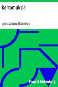Book cover of "Kertomuksia"
