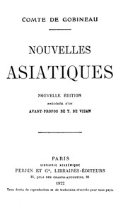 Book cover of "Nouvelles Asiatiques"