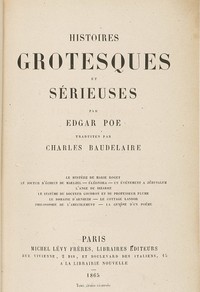 Book cover of "Histoires grotesques et sérieuses"