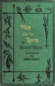 Book cover of "Vikram and the Vampire; or, Tales of Hindu Devilry"