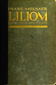 Book cover of "Liliom : $b a legend in seven scenes and a prologue"