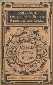 Book cover of "Lives of the English Poets - Gay, Thomson, Young, Gray, &c."