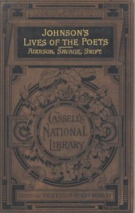 Book cover of "Johnson's Lives of the Poets — Volume 1"