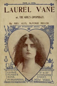 Book cover of "Laurel Vane; or, The Girls' Conspiracy"
