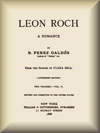 Book cover of "Leon Roch: A Romance, vol. 2 (of 2)"