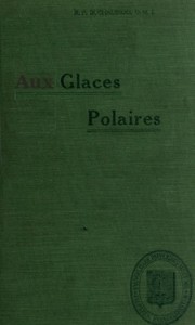 Book cover of "Aux glaces polaires: Indiens et esquimaux"