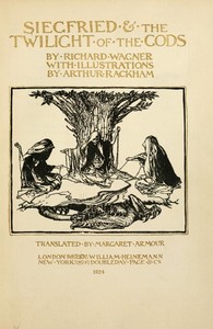 Book cover of "Siegfried & The Twilight of the Gods - The Ring of the Niblung, part 2"