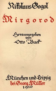 Book cover of "Sämmtliche Werke 4: Mirgorod"