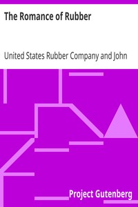 Book cover of "The Romance of Rubber"