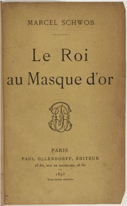 Book cover of "Le Roi au Masque d'Or"