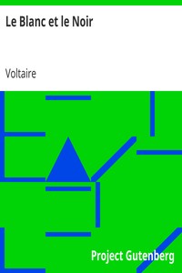 Book cover of "Le Blanc et le Noir"