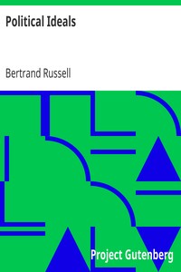 Book cover of "Political Ideals"