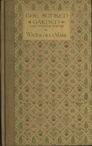 Book cover of "The Sunken Garden, and Other Poems"