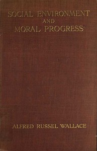 Book cover of "Social Environment and Moral Progress"