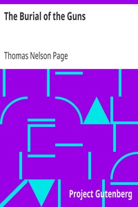 Book cover of "The Burial of the Guns"