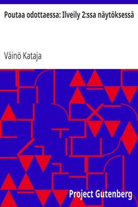 Book cover of "Poutaa odottaessa: Ilveily 2:ssa näytöksessä"