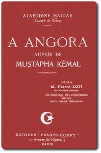 Book cover of "À Angora auprès de Mustafa Kemal"