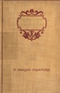 Book cover of "Katherine Lauderdale; Vol. 2 of 2"