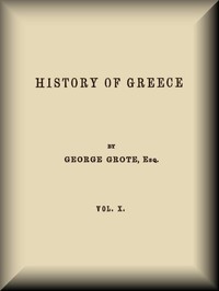 Book cover of "History of Greece, Volume 10 (of 12)"