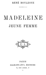 Book cover of "Madeleine, jeune femme"