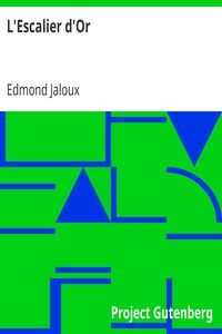 Book cover of "L'Escalier d'Or"