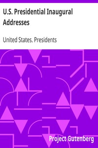Book cover of "U.S. Presidential Inaugural Addresses"
