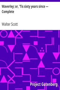 Book cover of "Waverley; or, 'Tis sixty years since — Complete"