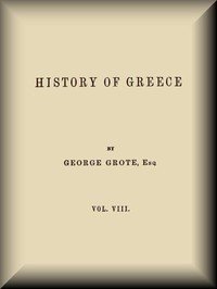 Book cover of "History of Greece, Volume 08 (of 12)"