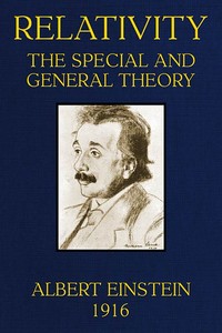 Book cover of "Relativity : the Special and General Theory"