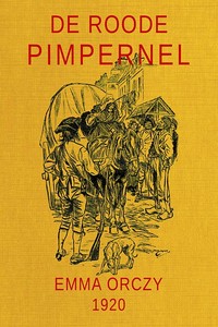 Book cover of "De Roode Pimpernel"