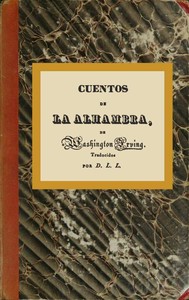 Book cover of "Cuentos de la Alhambra"