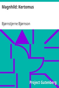 Book cover of "Magnhild: Kertomus"