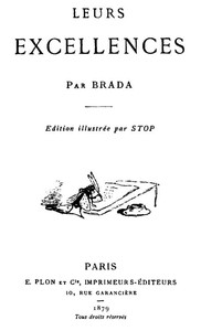 Book cover of "Leurs Excellences"