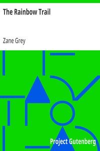 Book cover of "The Rainbow Trail"