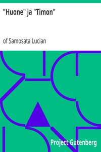 Book cover of ""Huone" ja "Timon""