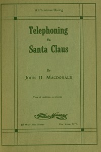 Book cover of "Telephoning to Santa Claus"